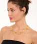 Kiraz Gold Plated Snake Necklace