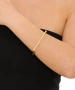 Kiraz Gold Plated Square Bracelet