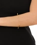 Kiraz Gold Plated Square Bracelet