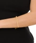 Kiraz Gold Plated Square Bracelet