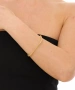 Kiraz Gold Plated Square Bracelet