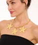 Kiraz Gold Plated Star Necklace