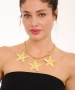 Kiraz Gold Plated Star Necklace