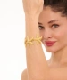 Kiraz Gold Plated Starfish Bracelet