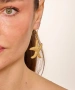 Kiraz Gold Plated Starfish Earring