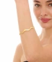Kiraz Gold Plated Wave Bracelet