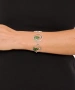Kiraz Green Enameled Silver Plated Bracelet