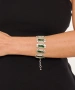 Kiraz Green Enameled Silver Plated Bracelet