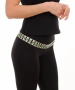 Kiraz Green Stoned Silver Plated Belt