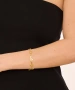 Kiraz Gold Plated Alphabet Bracelet