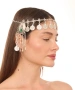 Kiraz Green Stoned Silver Plated Head Accessory