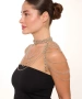 Kiraz Shoulder Accessory Silver Plated Body Accessory