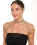 Kiraz Shoulder Accessory Silver Plated Body Accessory