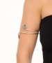 Kiraz Silver Plated Arm Cuff