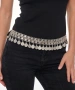 Kiraz Silver Plated Belt