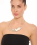 Kiraz Silver Plated Body Necklace