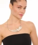 Kiraz Silver Plated Body Necklace