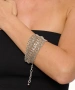 Kiraz Silver Plated Bracelet