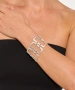 Kiraz Silver Plated Bracelet