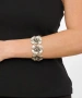 Kiraz Silver Plated Rose Bracelet