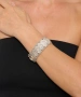 Kiraz Silver Plated Bracelet