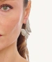 Kiraz Silver Plated Butterfly Earring