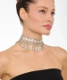 Kiraz Silver Plated Choker