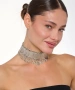 Kiraz Silver Plated Choker
