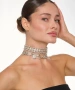 Kiraz Silver Plated Choker