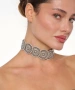 Kiraz Silver Plated Choker