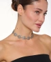 Kiraz Silver Plated Choker