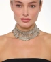 Kiraz Silver Plated Choker