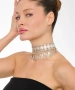 Kiraz Silver Plated Choker