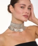 Kiraz Silver Plated Choker