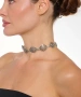 Kiraz Silver Plated Choker