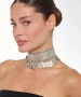 Kiraz Silver Plated Choker
