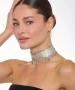 Kiraz Silver Plated Choker