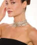 Kiraz Silver Plated Choker Necklace