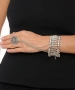 Kiraz Silver Plated Cleopatra Shahmaran Bracelet