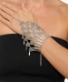 Kiraz Silver Plated Daisy Shahmaran Bracelet