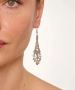 Kiraz Silver Plated Dangling Earring