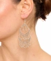 Kiraz Silver Plated Dangling Earring