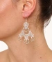 Kiraz Silver Plated Dangling Earring
