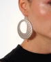 Kiraz Silver Plated Earring