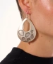 Kiraz Silver Plated Earring