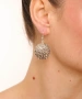 Kiraz Silver Plated Earring