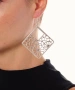 Kiraz Silver Plated Earring