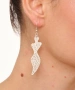 Kiraz Silver Plated Earring