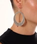 Kiraz Silver Plated Earring