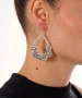 Kiraz Silver Plated Earring